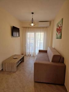Posezení v ubytování Xanthiotis Apartments