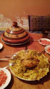 Comida en the country house o alrededores