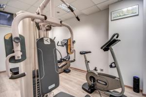 Fitness centrum a/nebo fitness zařízení v ubytování Hotel Della Rotonda