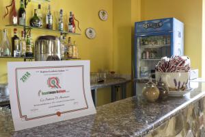Nápoje v ubytování Country House La Fattoria Bellandi