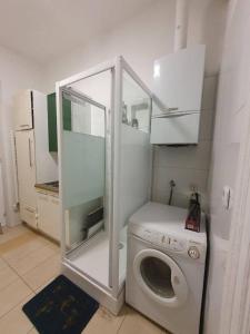 A bathroom at Appartement Belvedere Wien