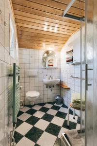 Kúpeľňa v ubytovaní Littehof - Ferienwohnungen in der Oberlausitz