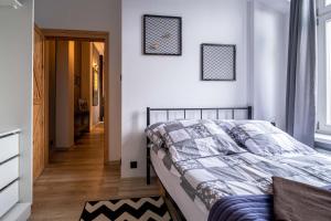 Posteľ alebo postele v izbe v ubytovaní Orzeszkowej PREMIUM Apartament