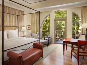 Voodi või voodid majutusasutuse Mokara Hotel & Spa toas