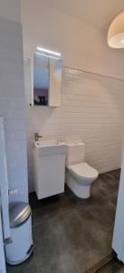 Koupelna v ubytování Lovely 1 bedroom apartment with garden