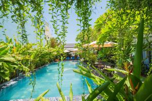 Coco Island Villa内部或周边的泳池