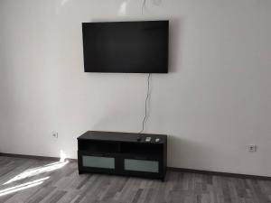 Televízia a/alebo spoločenská miestnosť v ubytovaní Rákos-patak Family House