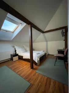 Postel nebo postele na pokoji v ubytování Guest house Elit