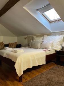 Postel nebo postele na pokoji v ubytování Guest house Elit