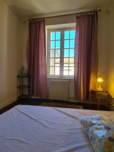 Postel nebo postele na pokoji v ubytování La Maison rose
