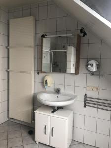 Um banheiro em Ferienwohnung Herold