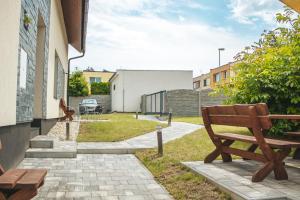 Zahrada ubytování apartmány U Solišů