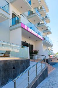 Balkón nebo terasa v ubytování NERIUM Hotel