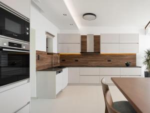 A kitchen or kitchenette at Anema Villa, a picture-perfect summer escape,By ThinkVilla