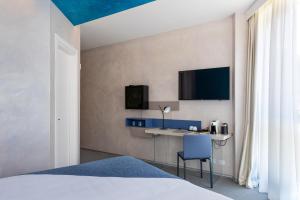 Кровать или кровати в номере Carrick Hotel Camogli Portofino Coast