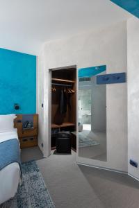 Кровать или кровати в номере Carrick Hotel Camogli Portofino Coast