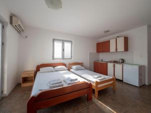 Postel nebo postele na pokoji v ubytování Casa di Fratelli