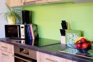 Kuchnia lub aneks kuchenny w obiekcie Apartment Goaßa - Familie Zehner