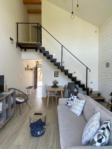 Posezení v ubytování Lake Residence