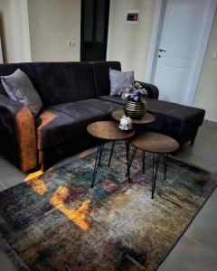 Et sittehjørne på Dragoti Apartment 2