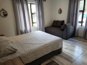 Postel nebo postele na pokoji v ubytování Cats Corner