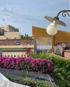 A garden outside L'Antico Borgo