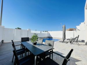 A balcony or terrace at Villa Tranquilidad