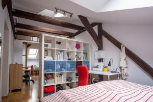 Posteľ alebo postele v izbe v ubytovaní Bright Loft Radziwiłłowska Street
