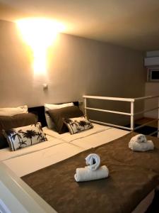 Gulta vai gultas numurā naktsmītnē Faliraki Seadream apartment,50m from the beach