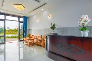Posezení v ubytování Gió Chiều Homestay - Riverside & Swimming pool