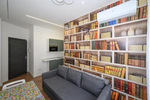 Knihovna v bed and breakfast