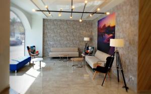 Posezení v ubytování Hotel La Rápita