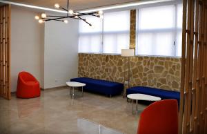 Posezení v ubytování Hotel La Rápita