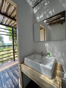 Et badeværelse på Tendù