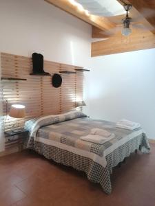 a bedroom with a bed in a room at Agriturismo Sentiero delle Fiabe in Sirolo +169 photos