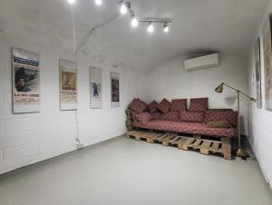 A seating area at Residenza Porta Romana