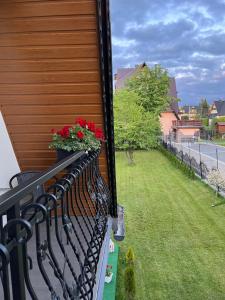 Balkón alebo terasa v ubytovaní Apartamenty Cichy Kącik
