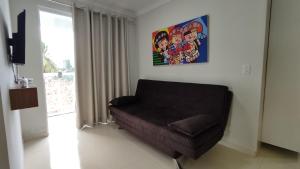 Χώρος καθιστικού στο Flat Bella Maré - Arradi