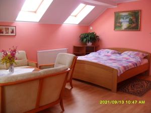 Postel nebo postele na pokoji v ubytování Apartmány Prima