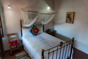 Postel nebo postele na pokoji v ubytování Zangoulos Villa