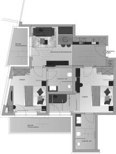 Plán poschodí v ubytovaní Haus St Anton - INKL PREMIUM SOMMERKARTE
