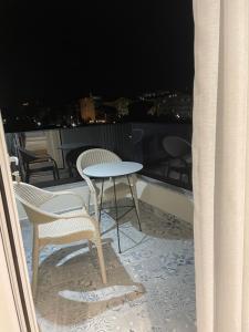 Balkón nebo terasa v ubytování Adria Hotel