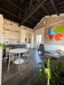 A kitchen or kitchenette at Attico Baylle