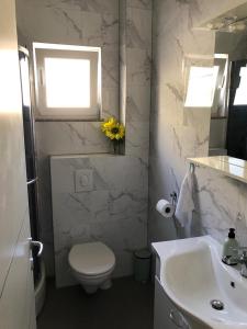 Kúpeľňa v ubytovaní Apartman MIR