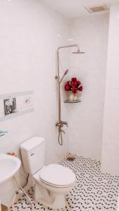 Phòng tắm tại Tuy Hòa Beach Hotel - Căn hộ du lịch