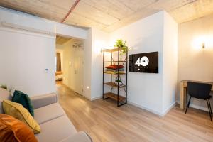 TV a/nebo společenská místnost v ubytování Fort40 Guest House