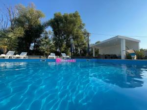 Bazén v ubytování Luxury Villa Magic nebo v jeho okolí