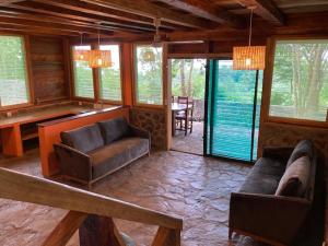姆卡布里山林小屋的休息区