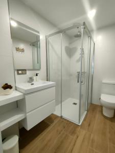A bathroom at Second Home Arzúa apartamentos
