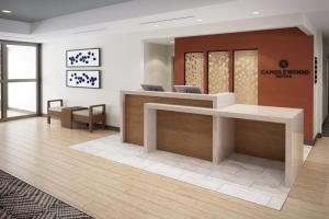 The lobby or reception area at Candlewood Suites - Tulsa Hills - Jenks, an IHG Hotel